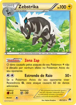 Zebstrika – Carta Pokémon TCG
