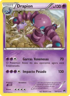 Drapion – Carta Pokémon TCG