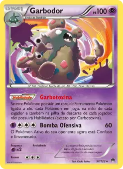 Garbodor – Carta Pokémon TCG