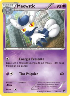 Meowstic – Carta Pokémon TCG