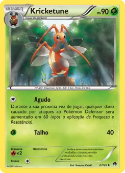 Kricketune – Carta Pokémon TCG