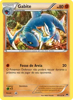 Gabite – Carta Pokémon TCG