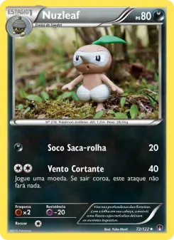 Nuzleaf – Carta Pokémon TCG