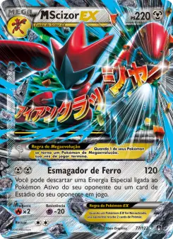 M-Scizor EX – Carta Pokémon TCG