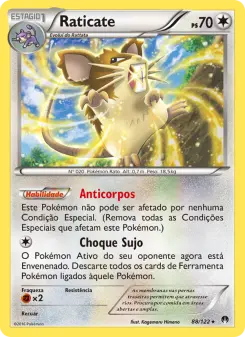 Raticate – Carta Pokémon TCG
