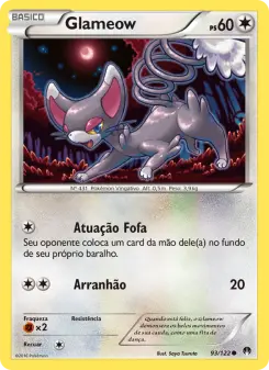 Glameow – Carta Pokémon TCG