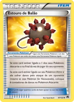 Estouro de Balão – Carta Pokémon TCG