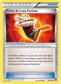 Cinto de Luta Furiosa – Carta Pokémon TCG