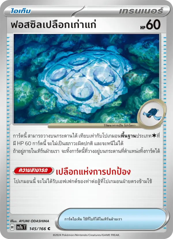ฟอสซิลเปลือกเก่าแก่ card image