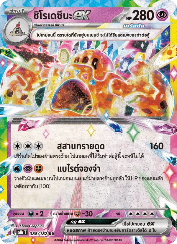 ชิโรเดซึนะex card image