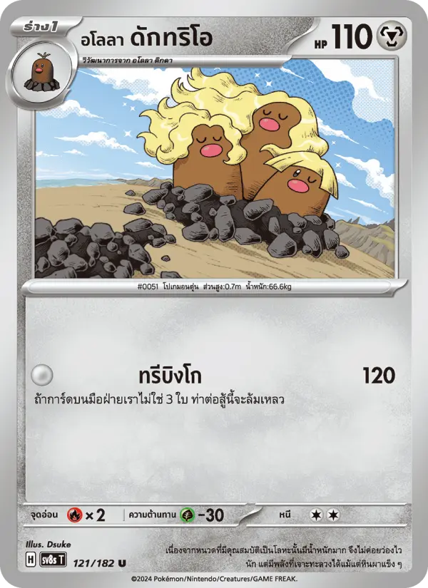 อโลลา ดักทริโอ card image