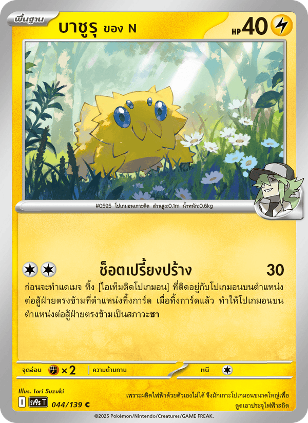 บาชูรุ <ของ N>