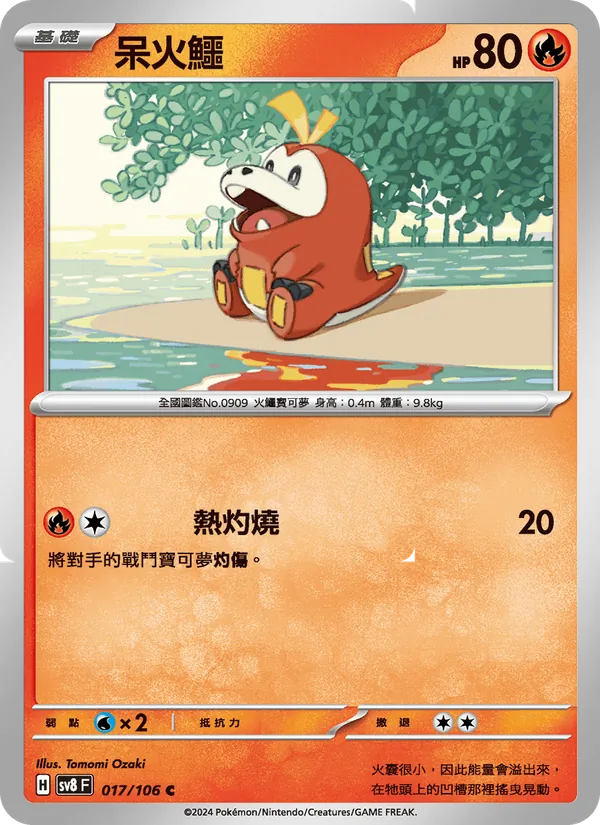 呆火鱷