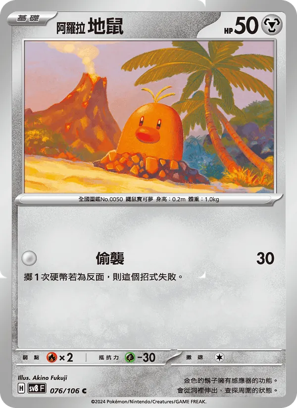 阿羅拉 地鼠
