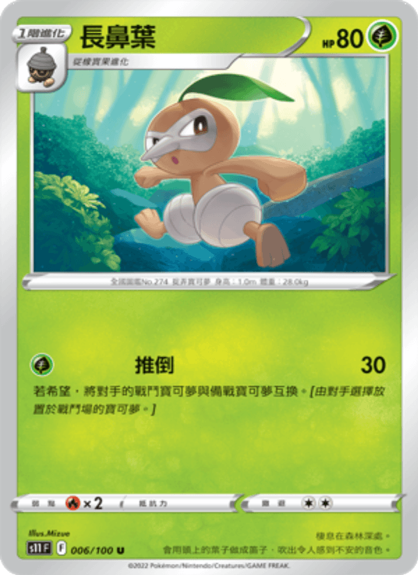 長鼻葉