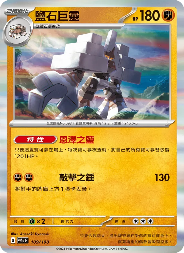 Garganacl 109/190 Raging Surf