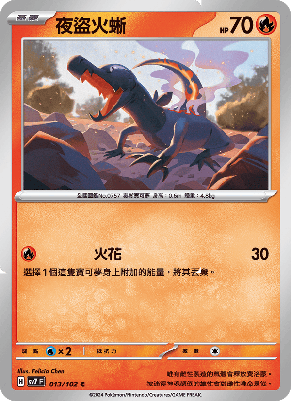 夜盜火蜥