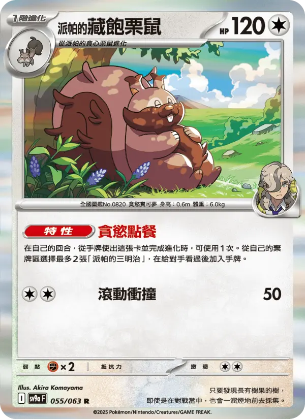 <派帕的>藏飽栗鼠